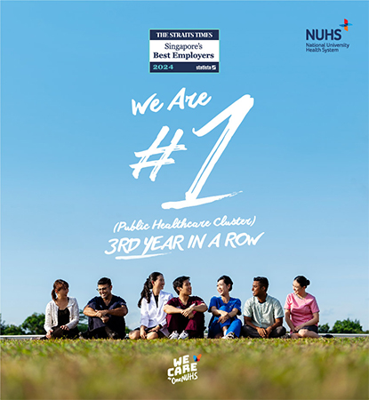 NUHS is honoured to be one of 2024 Singapore’s Best Employers!